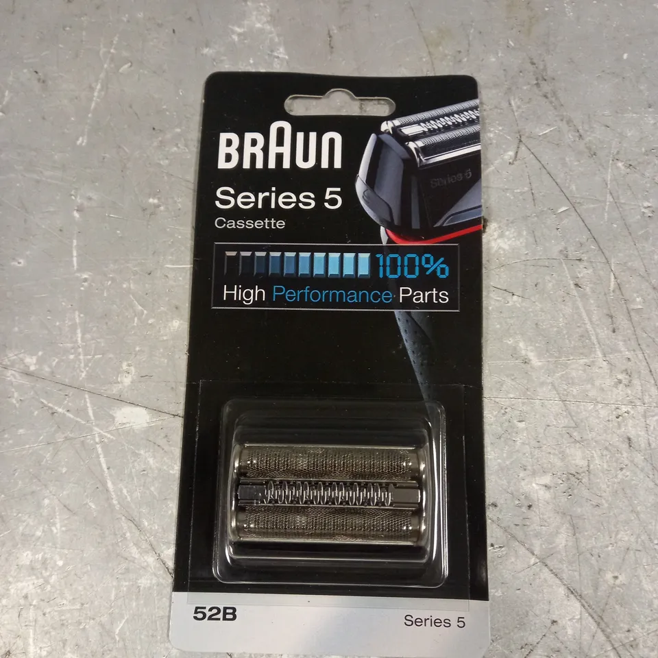 SEALED BRAUN SERIES 5 CASSETTE 52B REPLACEMENT SHAVER HEAD