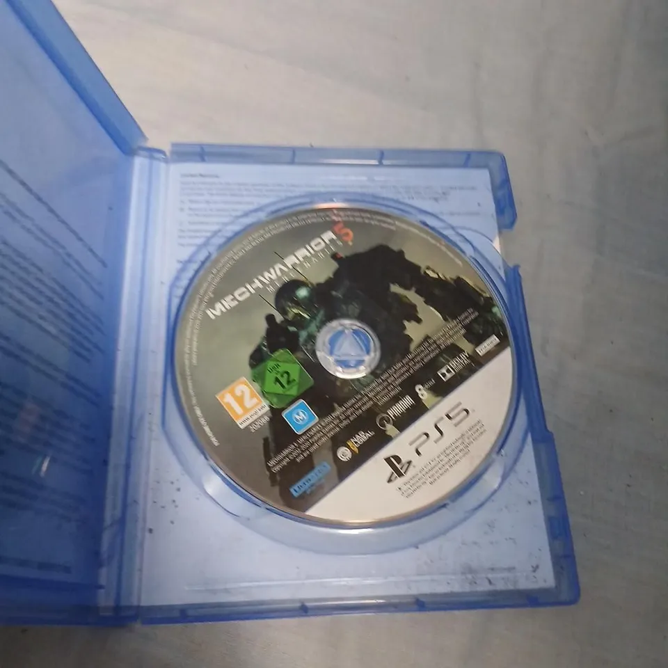 MECHWARRIOR 5: MERCENARIES – PS5 DISC IN CASE