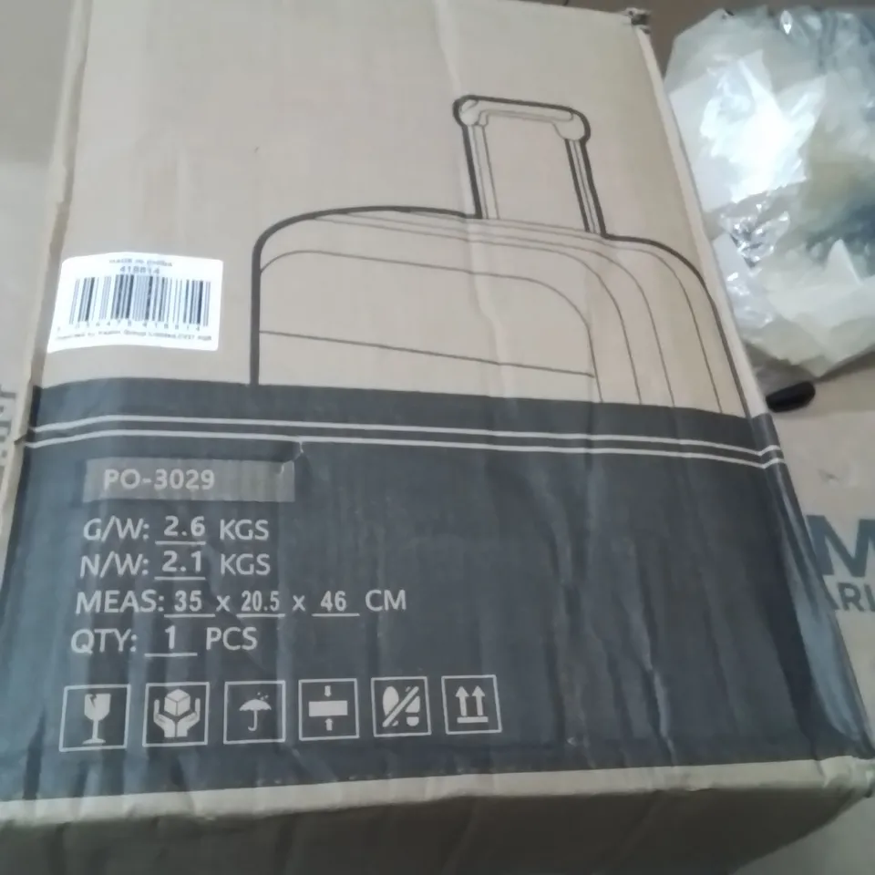 BOXED LUGG 15INCH JETSET TRAVEL CABIN BAG BLACK 