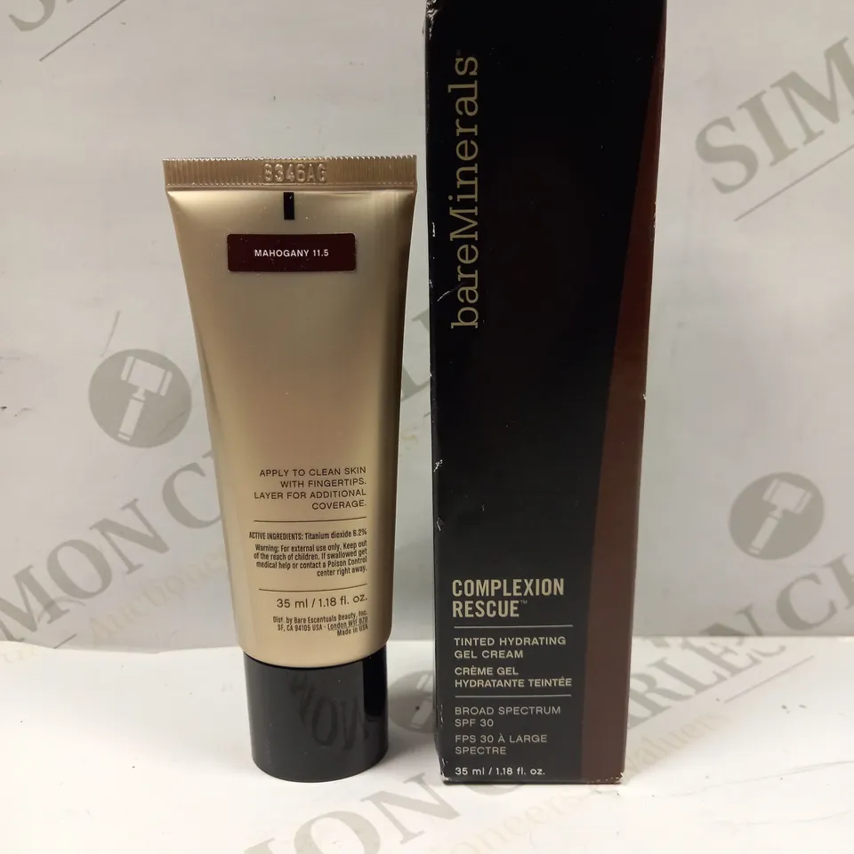 BARE MINERALS COMPLEXTION RESCUE TINTED HYDRATING GEL CREAM - MAHOGANY 35ML	