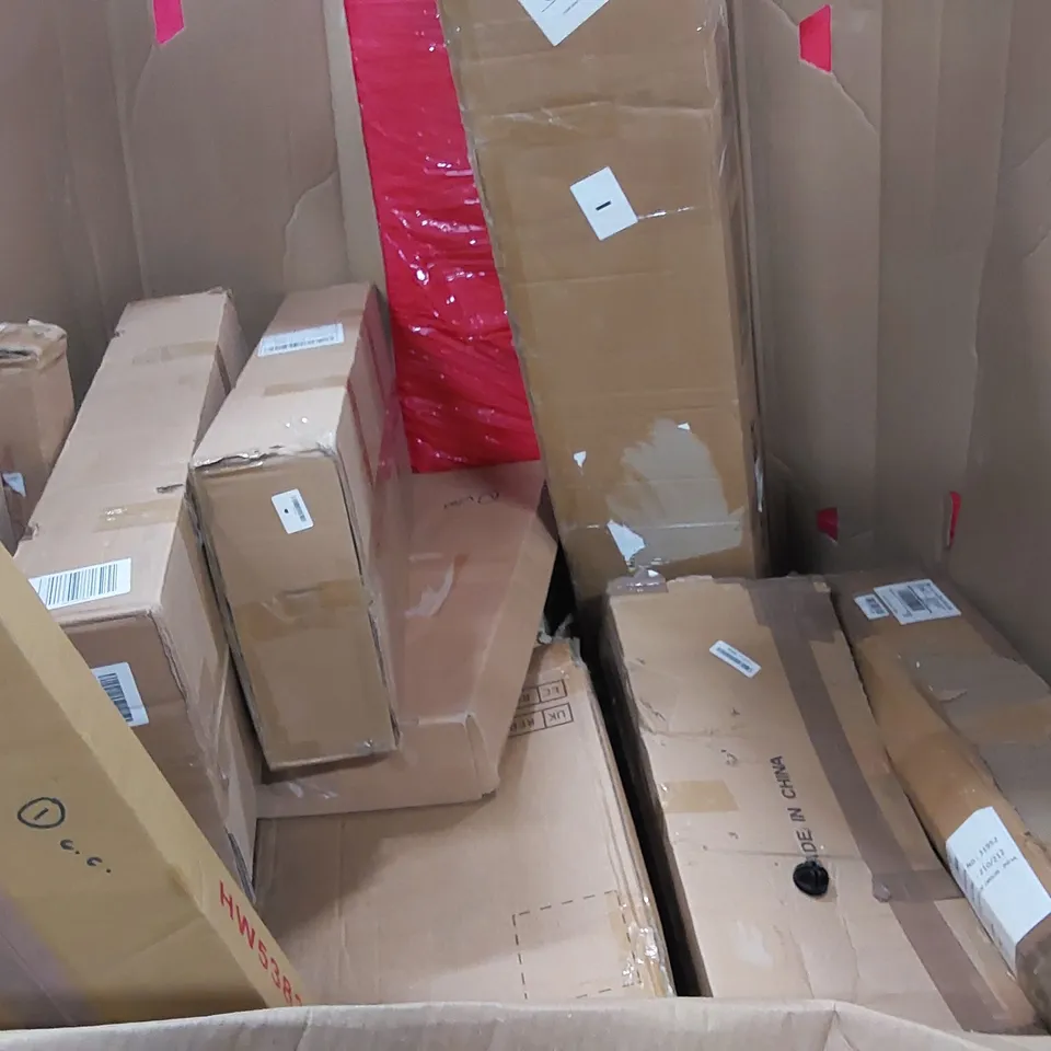 PALLET OF ASSORTED CONSUMER PRODUCTS TO INCLUDE: ELECTRIC AIR COOLERS,  GARMENT STEAMER ECT