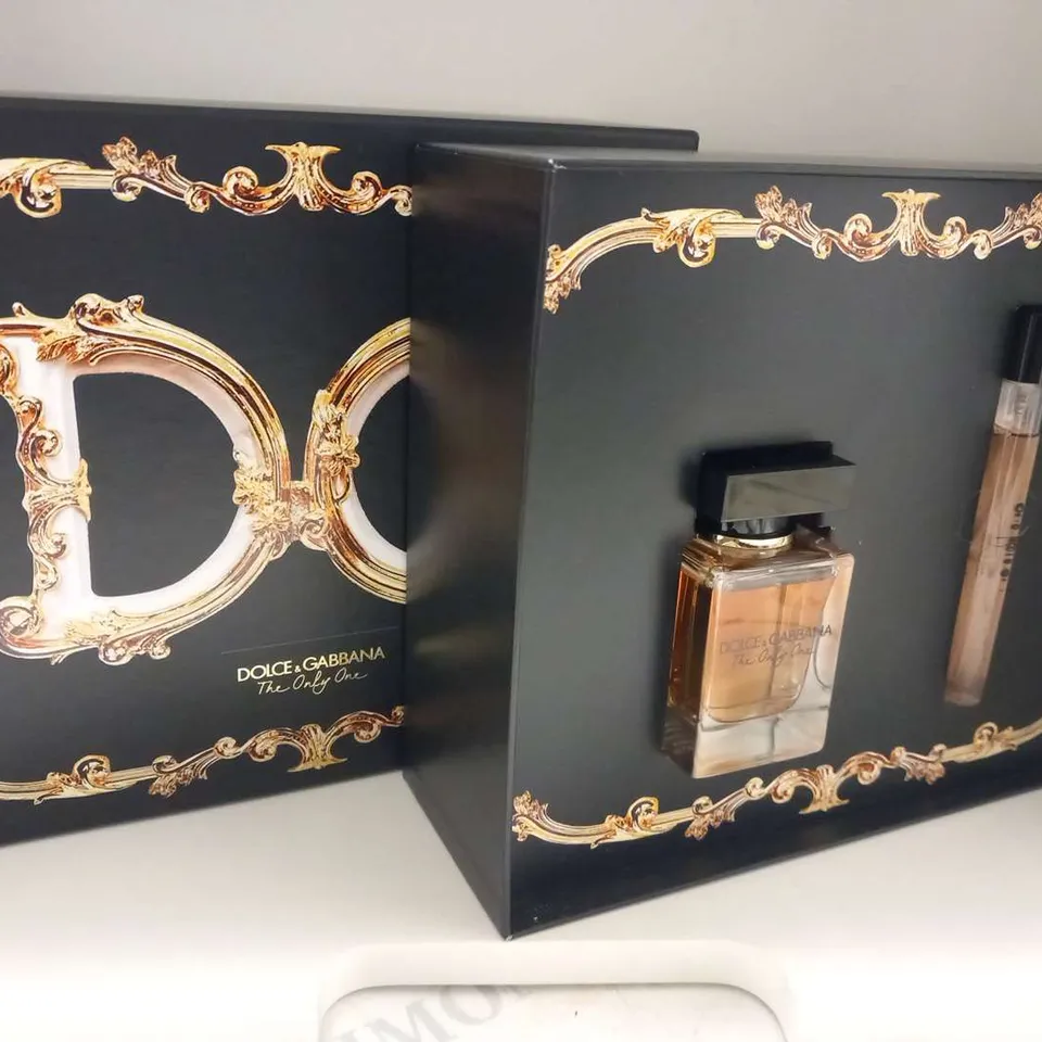 BOXED DOLCE AND GABBANA THE ONLY ONE GIFT SET