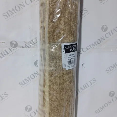 KUKOON LUNA KEY BEIGE RUG (80 X 150CM)