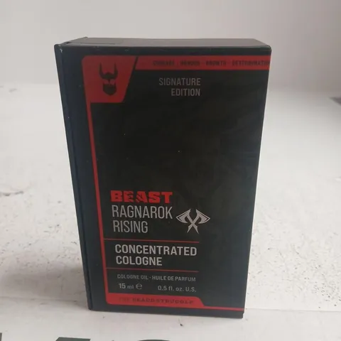 BOXED SIGNATURE EDITION BEAST RAGNAROK RISING CONCENTRATED COLOGNE 15ML