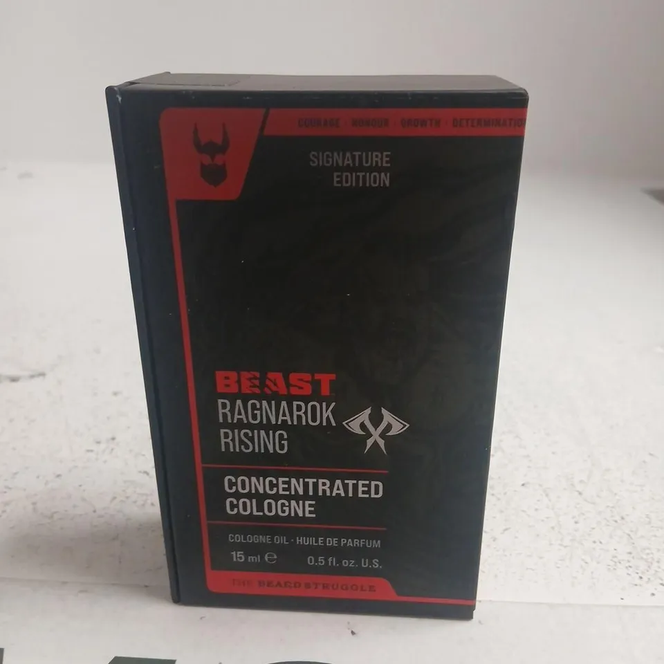 BOXED SIGNATURE EDITION BEAST RAGNAROK RISING CONCENTRATED COLOGNE 15ML
