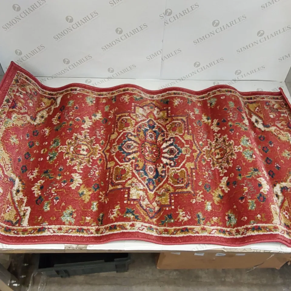 OSAGE RED RUG // 60 X 110CM