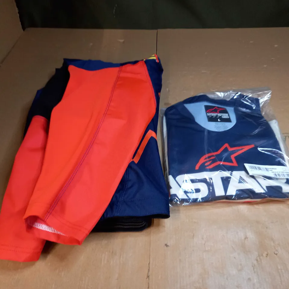 FLUID SPEED JERSEY AND PANTS SIZE L