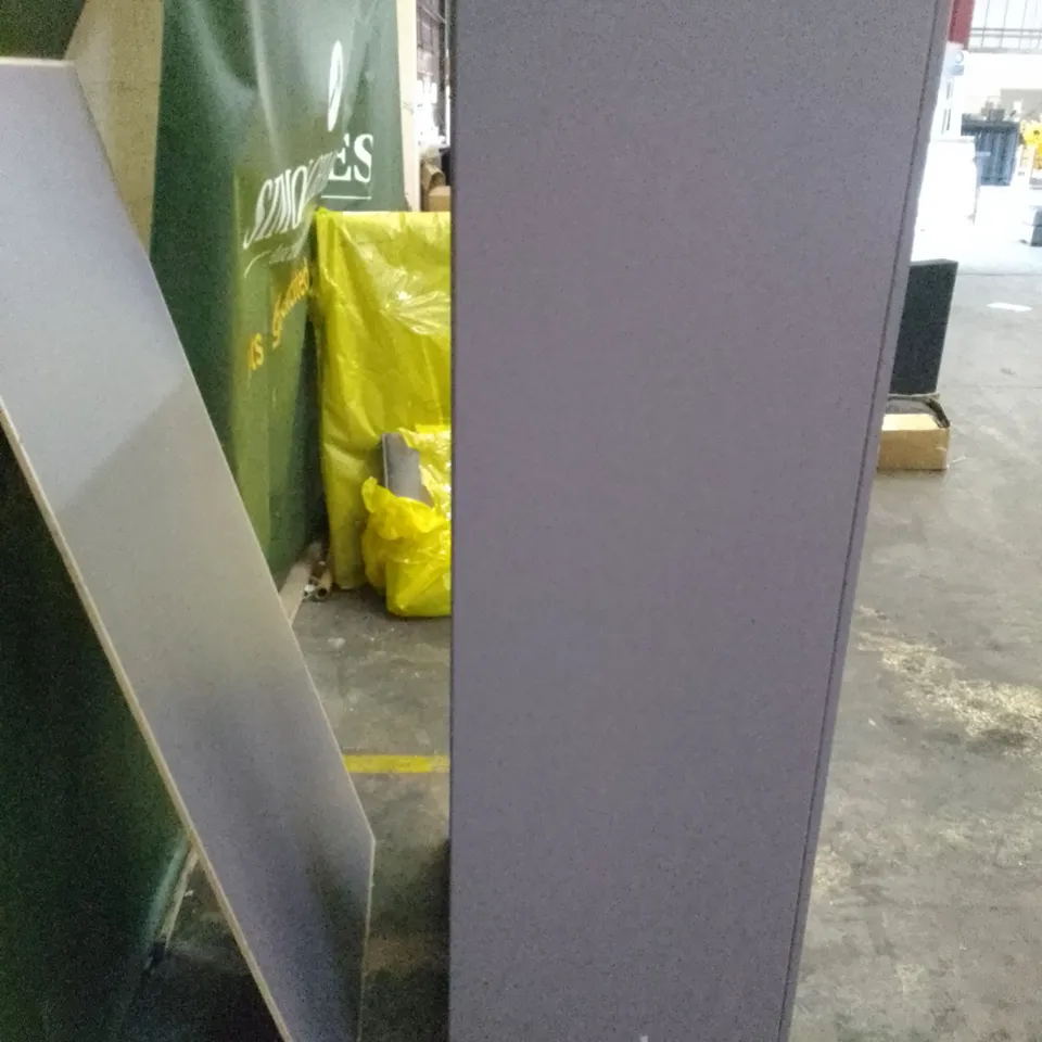 DESIGNER LAVENDER 2 DOOR ALL HANGING WARDROBE 