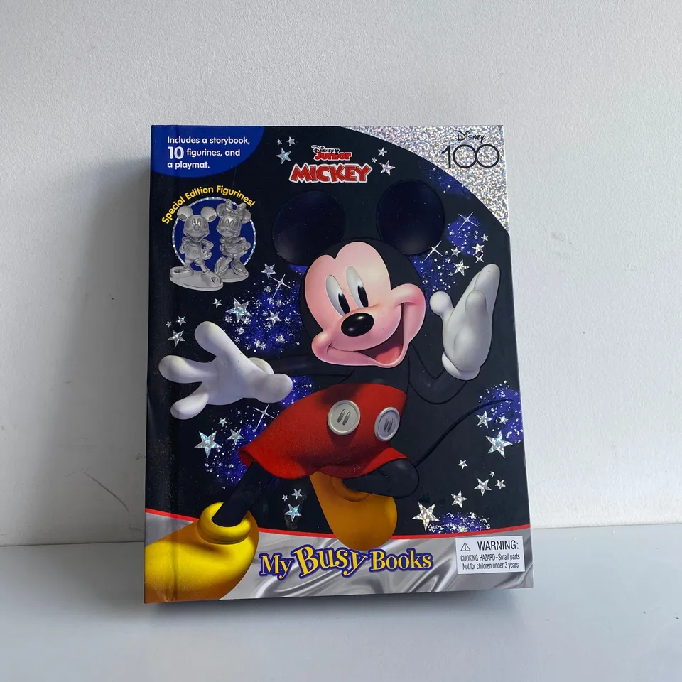 4 X DISNEY JUNIOR MICKEY BUSY BOOK