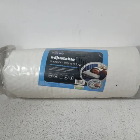 SILENTNIGHT ADJUSTABLE MEMORY FOAM PILLOW