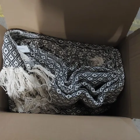 BOXED LARGE RAPPORT HOME THROW