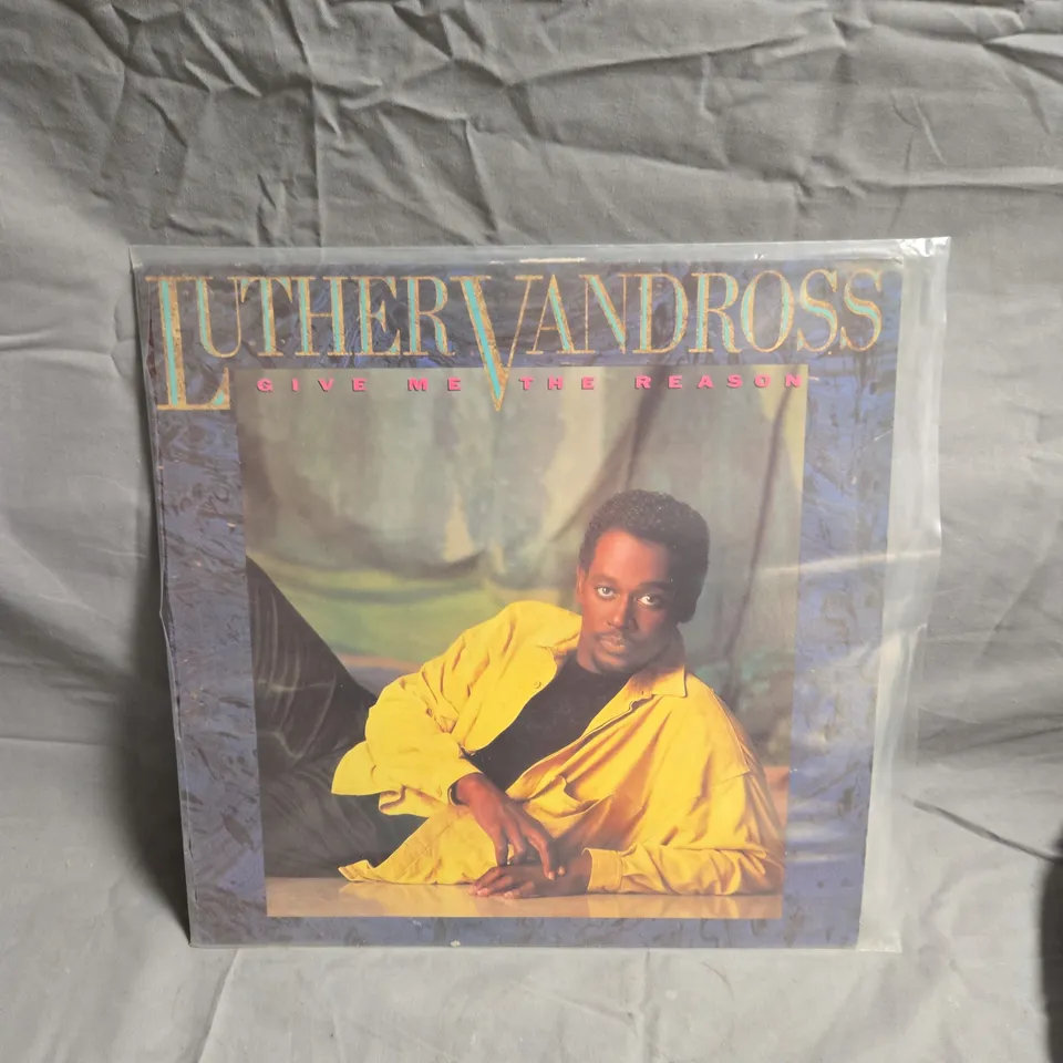 LUTHER VANDROSS - GIVE ME THE REASON (VINYL LP) - SEALED