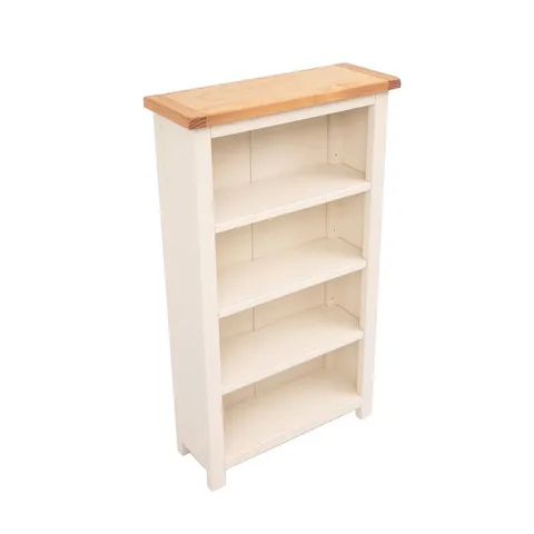 BOXED VENICE STANDARD BOOKCASE - WHITE & WAX (1 BOX)