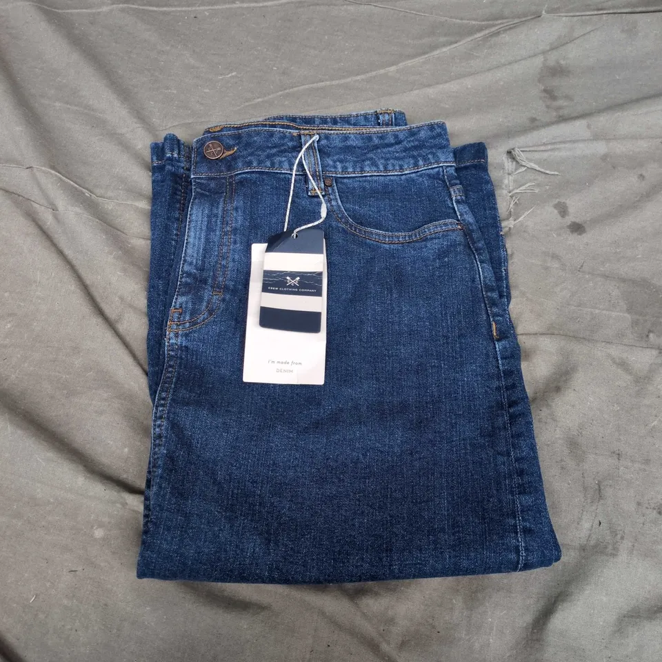 CREW CLOTHING MIA DENIM MIDI SKIRT – WOMEN’S DENIM SKIRT, UK SIZE 14