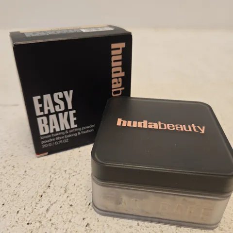 BOXED HUDA BEAUTY CHERRY BLOSSOM CAKE EASY BAKE LOOSE POWDER - POUNDCAKE