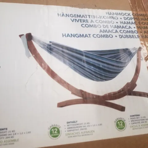 BOXED VIVERE DOUBLE HAMMOCK