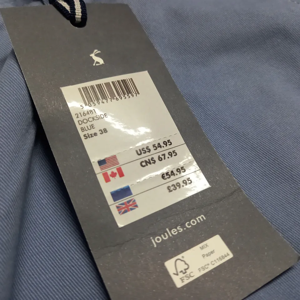 JOULES DOCKSIDE SHORTS IN BLUE - 38