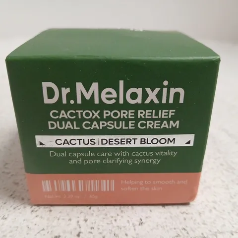 SEALED DR MELAXIN CACTOX PORE RELIEF DUAL CAPSULE CREAM 65G