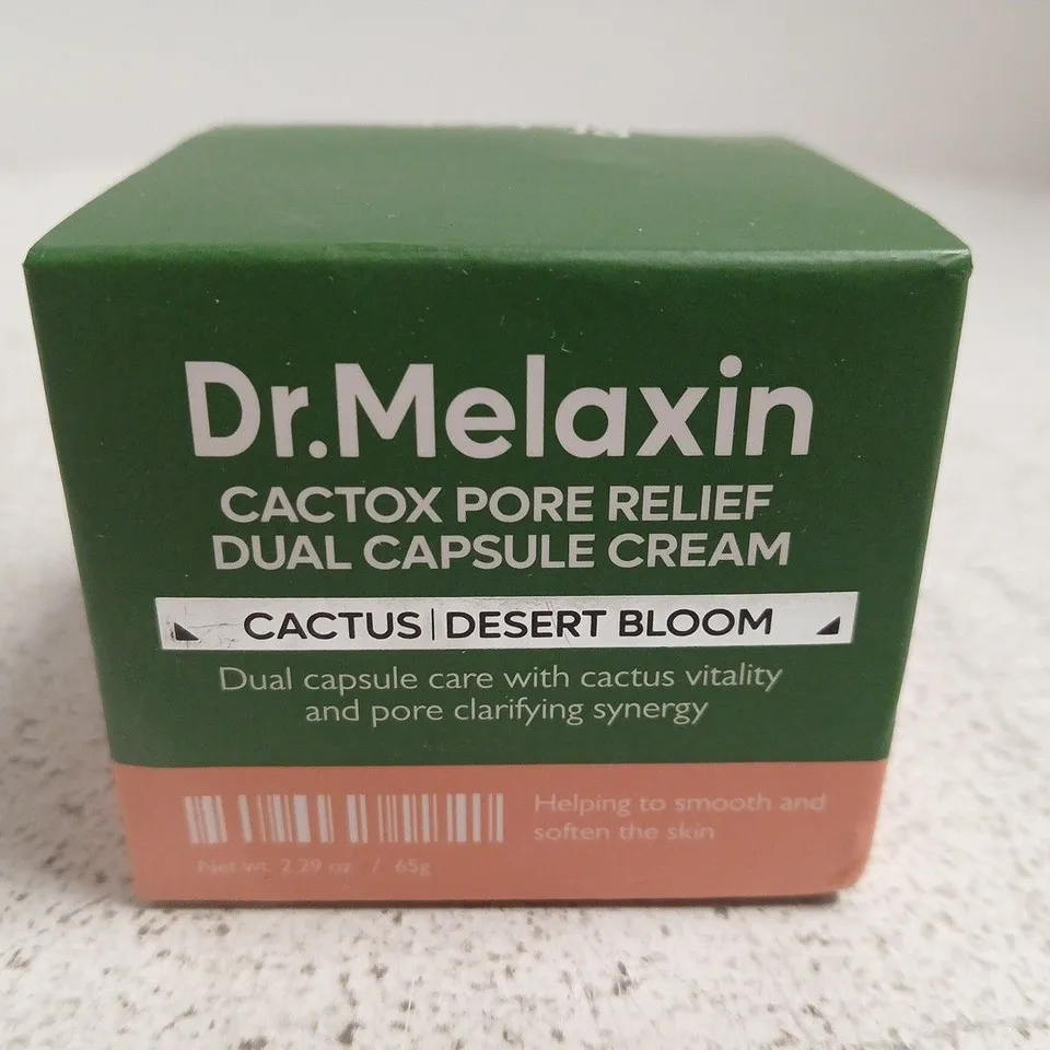 SEALED DR MELAXIN CACTOX PORE RELIEF DUAL CAPSULE CREAM 65G
