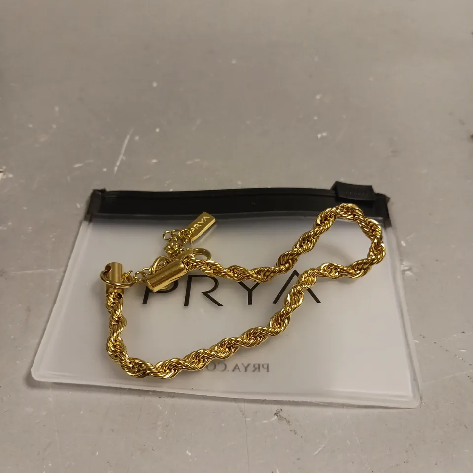 PRYA ROPE CHAIN BRACELET 
