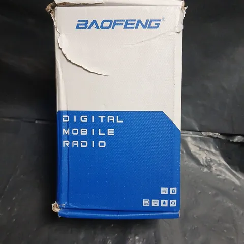 BAOFENG DIGITAL MOBILE RADIO HANDHELD – BOXED WITH CHARGER & MANUAL 