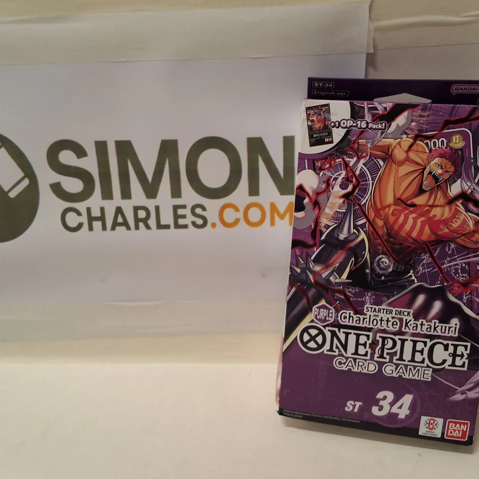 ONE PIECE CARD GAME STARTER DECK ST-34 – CHARLOTTE KATAKURI