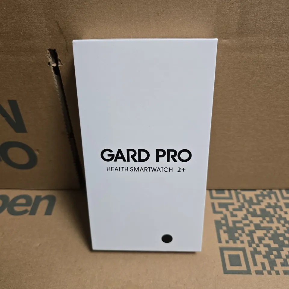 GARD PRO HEALTH SMARTWATCH 2+ – BLACK WITH CHARGING DOCK & WRIST STRAP