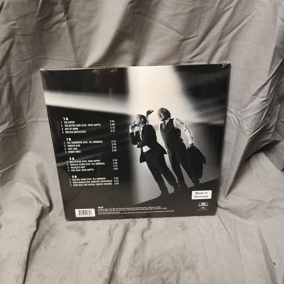 SEALED YELLO - TOUCH 15TH ANNIVERSARY LIMITED EDITION DOUBLE LP (GOLD AND SILVER COLOURED)