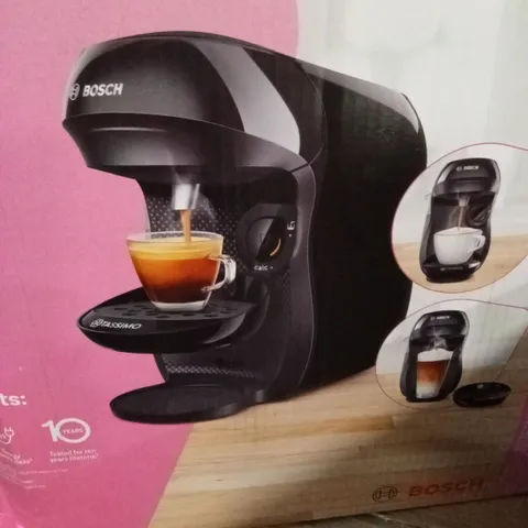 BOXED TASSIMO BY BOSCH HAPPY FRIENDLY POD COFFEE MACHINE 