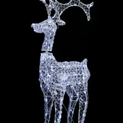 STANDING REINDEER LIGHTED DISPLAY