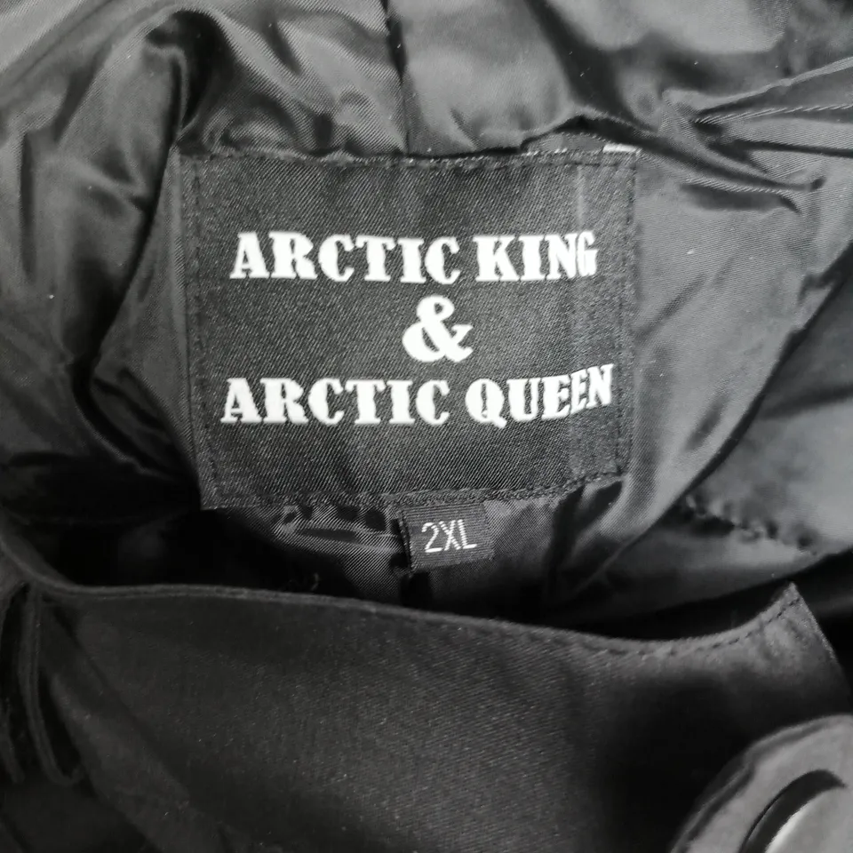 ARCTIC KING & ARCTIC QUEEN BLACK SNOW TROUSERS – UK 20-22 (2XL)