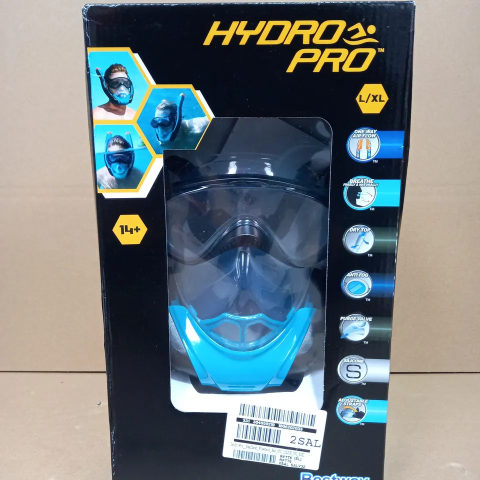 HYDRO-PRO SEA CLEAR FLOWTECH SNORKELLING MASK RRP £99.98