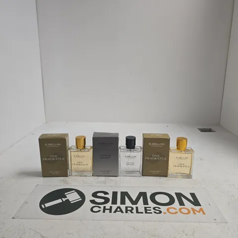 G. BELLINI FRAGRANCES – ASSORTED MINIATURE BOTTLES WITH BOXES