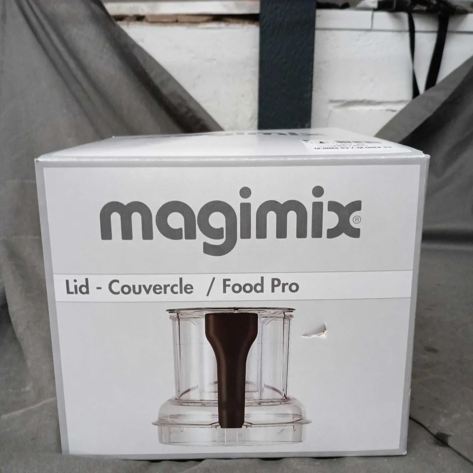 MAGIMIX FOOD PRO LID – TRANSPARENT PLASTIC WITH IVORY FITTING