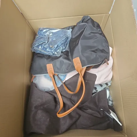 APPROXIMATELY 20 ASSORTED CLOTHING AND FASHION PRODUCTS IN VARIOUS STYLES AND SIZES - COLLECTION ONLY