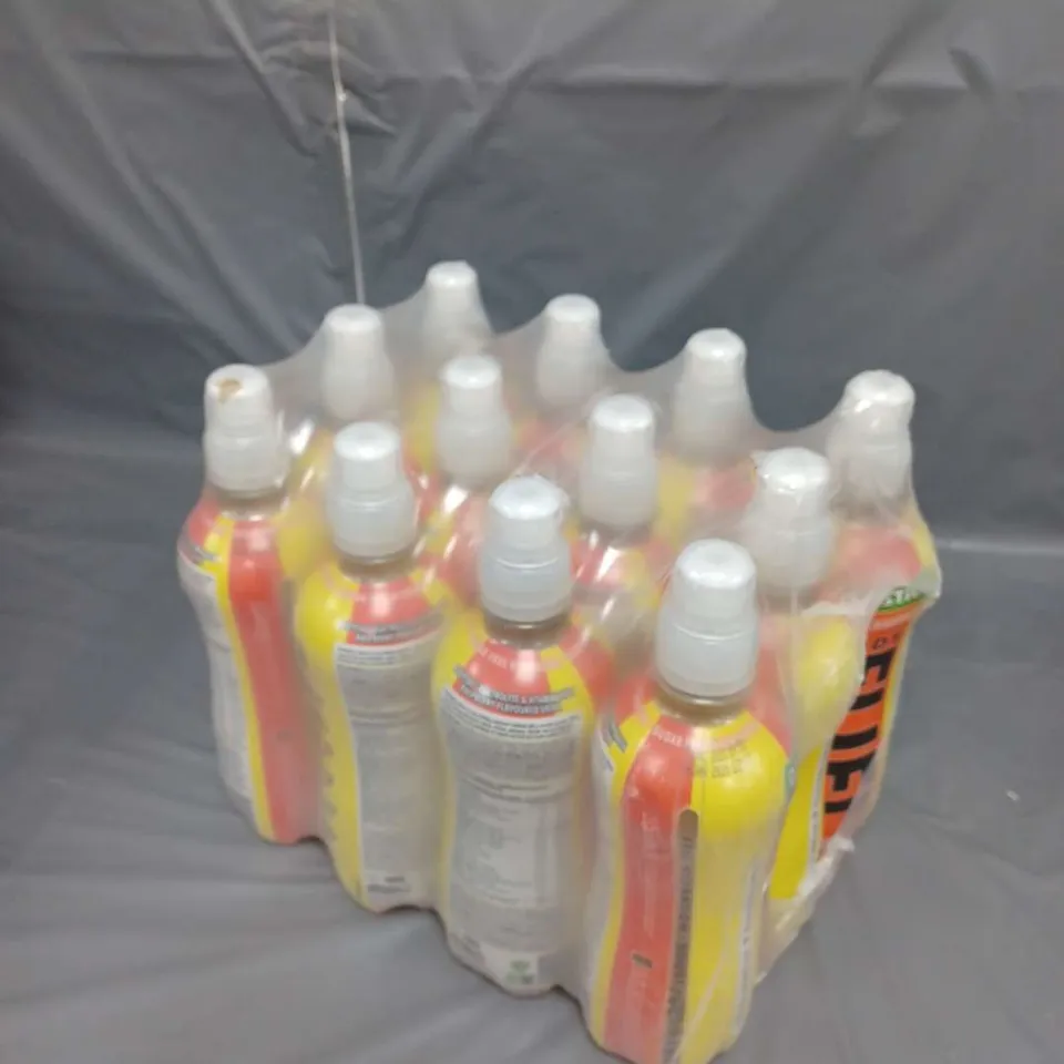 LOT OF 12 DRUMSTICKS BODY FUEL RASPBERRY FLAVOUR DRINKS