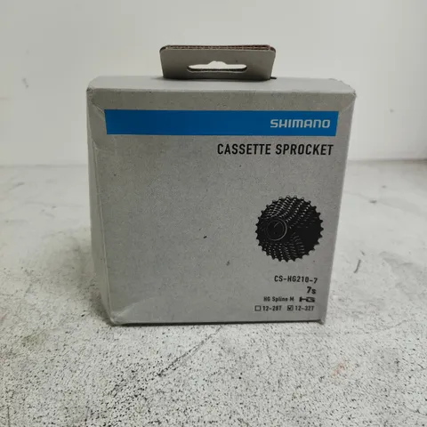 SHIMANO CASSETTE SPROCKET CS-HG210-7 – 7-SPEED (12-28T)
