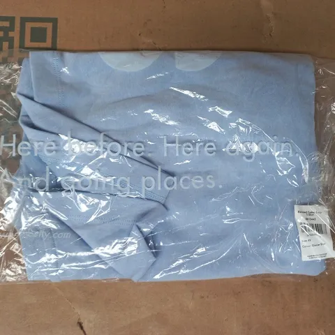 BAGGED SWEATY BETTY ELEVATED COTTON BOXY T-SHIRT IN BLUE SIZE XS