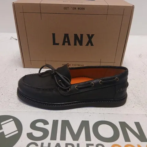 LANX WALNUT LEATHER LOAFERS β UK 7 (EU 40)
