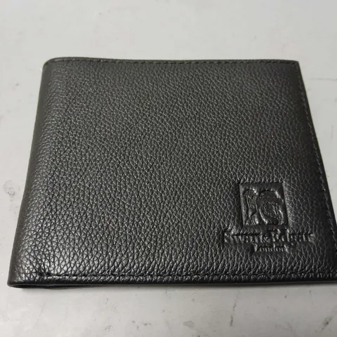 SWAN & EDGAR WALLET IN BLACK