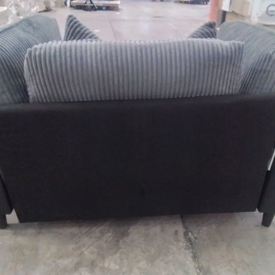 QUALITY DESIGNER MODERN CORDUROY OVERSIZED ARM CHAIR