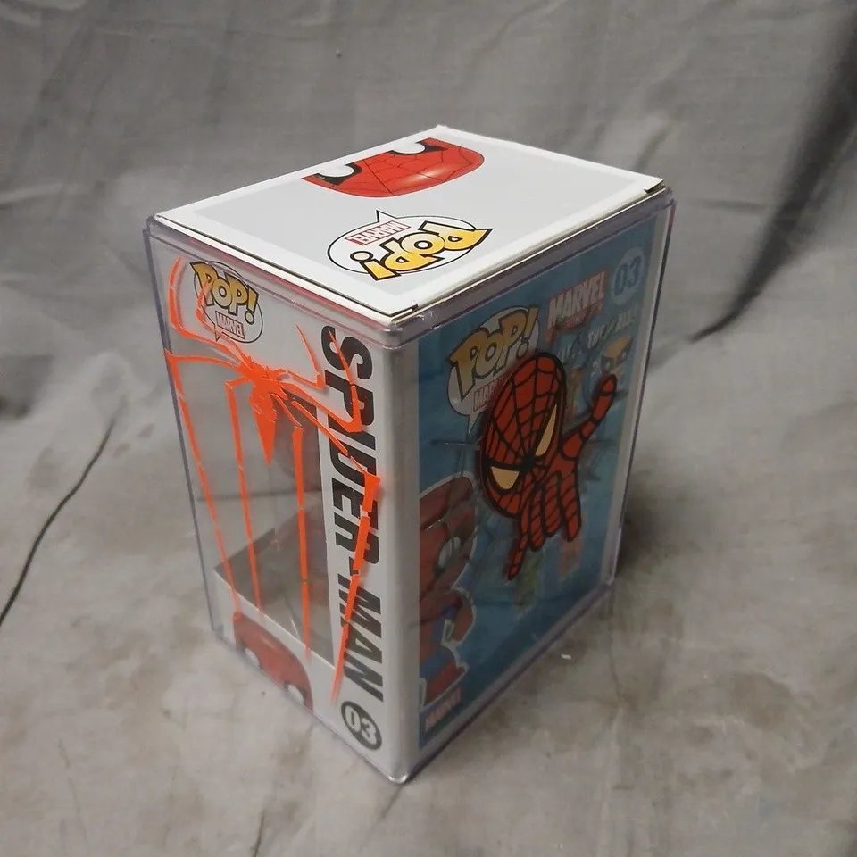 FUNKO POP! MARVEL SPIDER-MAN VINYL BOBBLE-HEAD (NO. 03) – BOXED