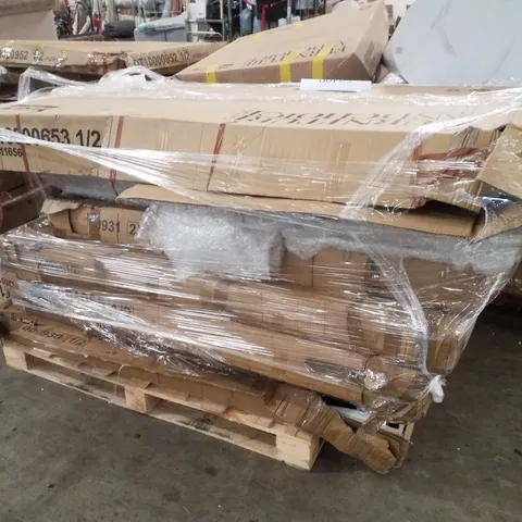 PALLET CONTAINING ASSORTED FLATPACK FURNITURE PARTS 