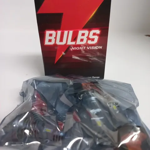WHITE LIGHTING NIGHT VISION CAR HEADLIGHT BULBS 