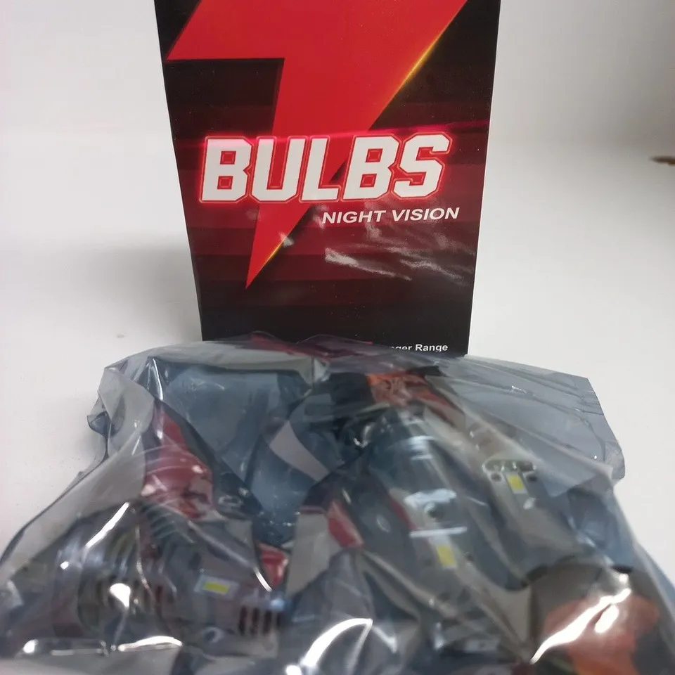 WHITE LIGHTING NIGHT VISION CAR HEADLIGHT BULBS