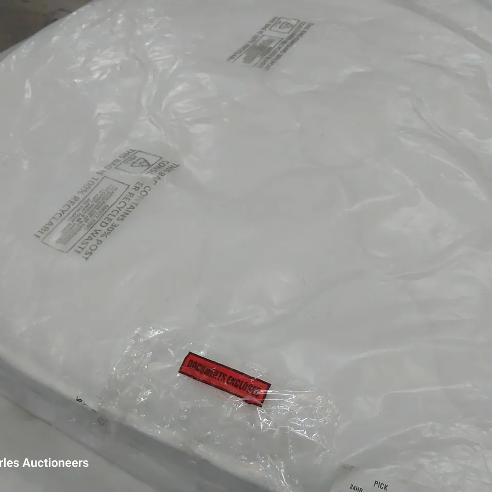 QUALITY BAGGED AIRSPRUNG 4'6" DOUBLE MEMORY COMFORT MATTRESS 