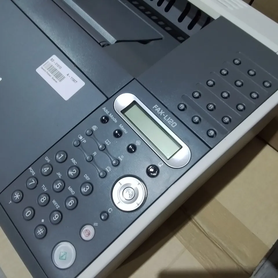 UNBOXED CANON FAX-L120 MULTIFUNCTION PRINTER- F147400