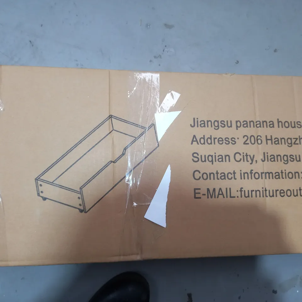 BOXED BED DRAWER 105.6/28.5/14CM  - COLLECTION ONLY