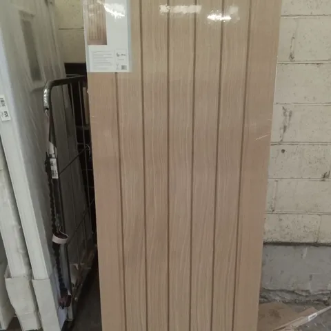 GEOM COTTAGE PRE-FINISHED OAK VENEER INTERNAL DOOR 1981×762×35MM