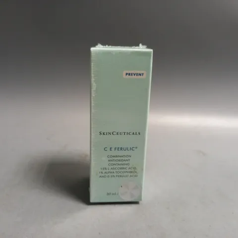 BOXED AND SEALED SKINCEUTICALS C E FERULIC COMBINATION ANTIOXIDANT 30ML  
